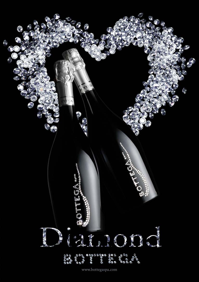 Bottega Diamond Spumante Brut 75cl Bianco