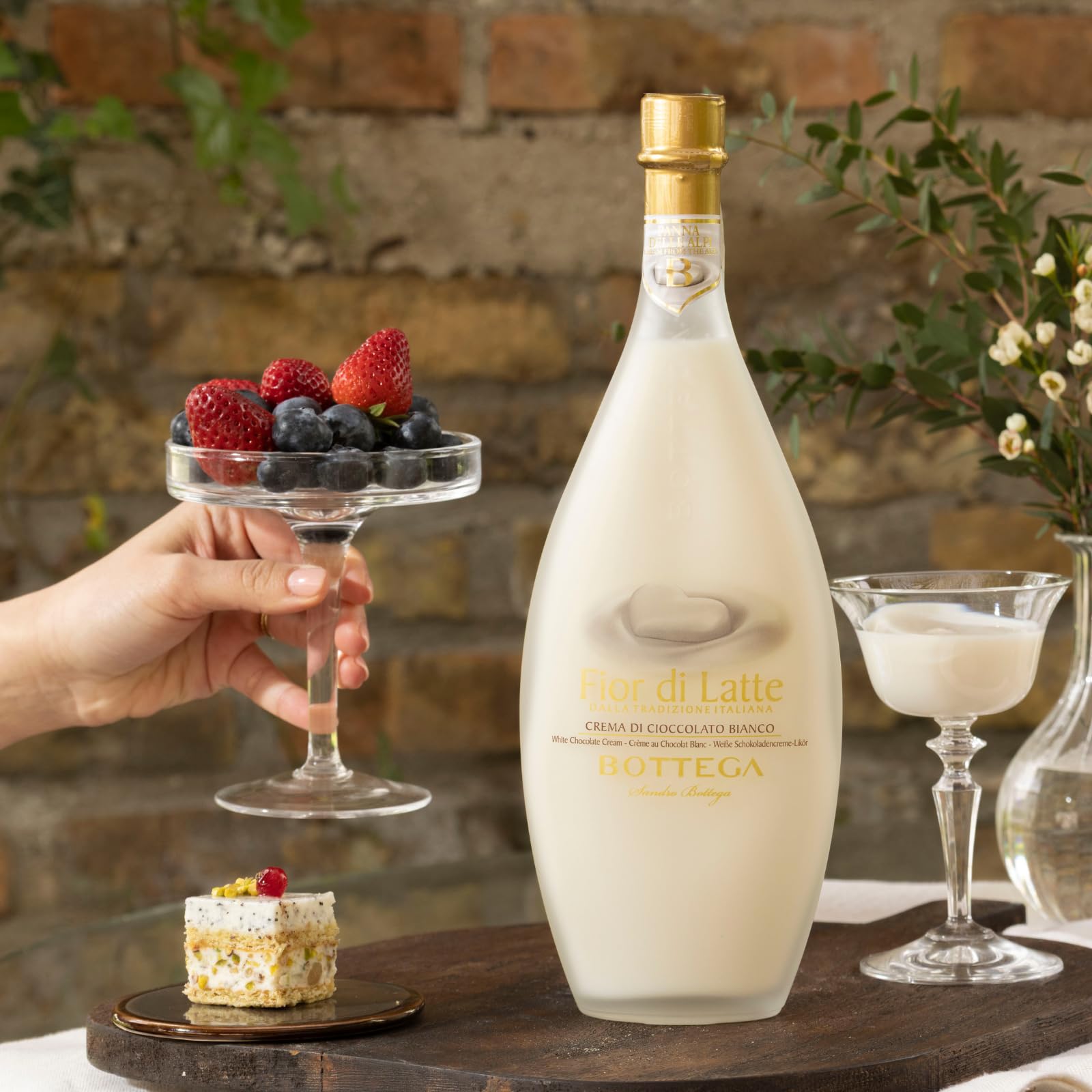 Bottega Black & White liquore crema 2x500ml fiordilatte gianduia