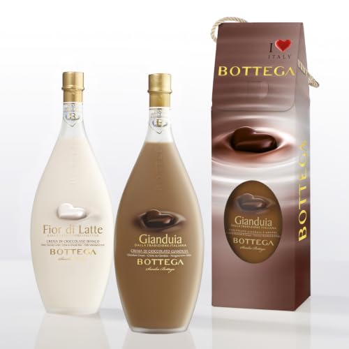 Bottega Black & White liquore crema 2x500ml fiordilatte gianduia