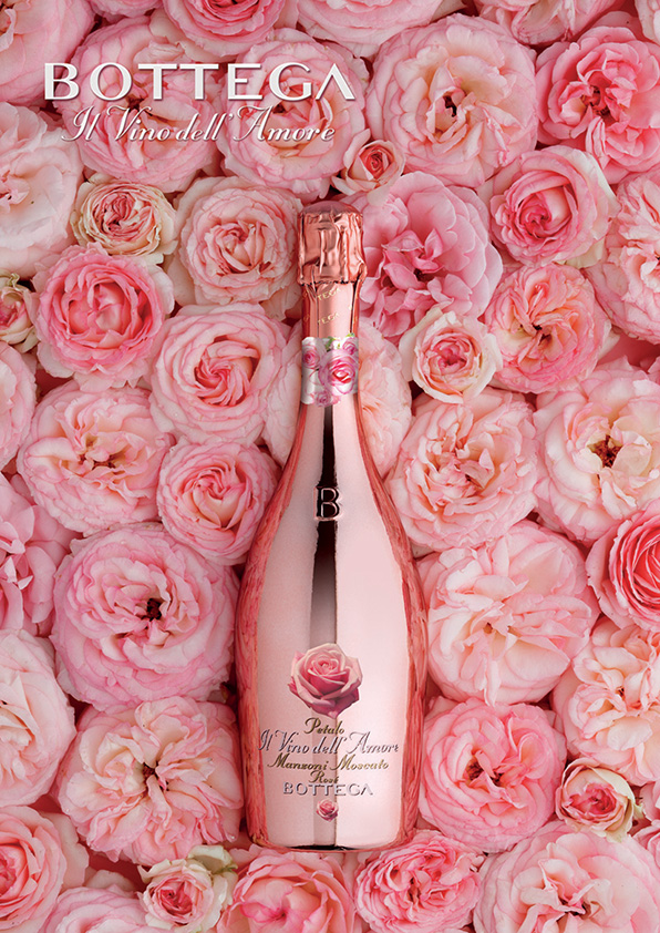 Bottega Petalo Manzoni Moscato Rosé Spumante Dolce 75 cl