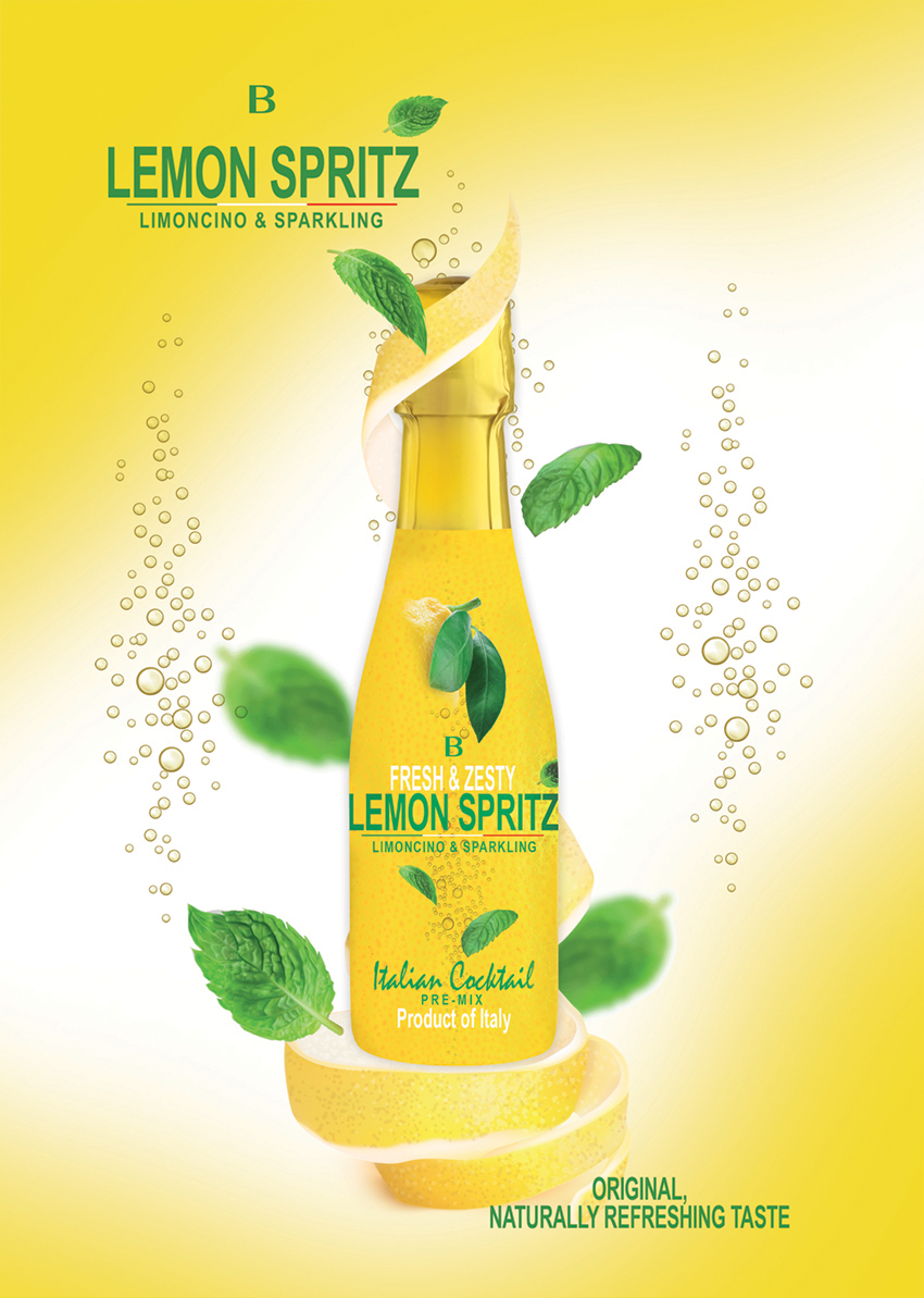 Stefano Bottega Premix Lemon Spritz cocktail 750 ml