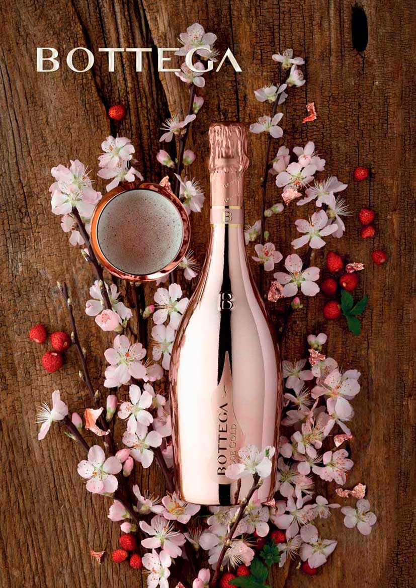 Bottega Rose Gold spumante rosé 75 cl brut