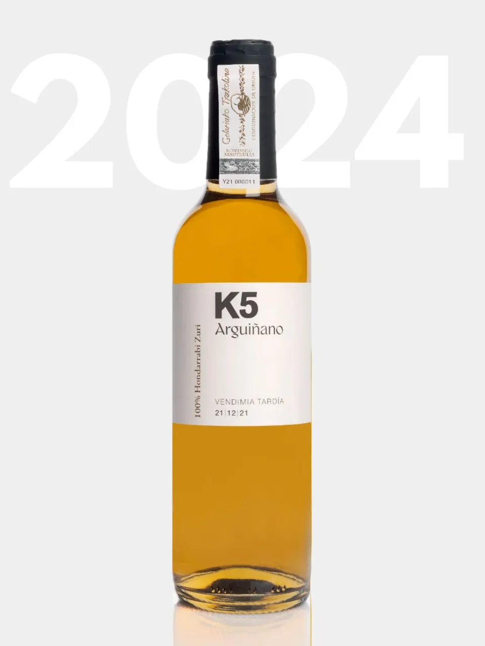 Bodega K5 Vendimia Tardía 2024 Vino Dolce Txakoli 75 cl