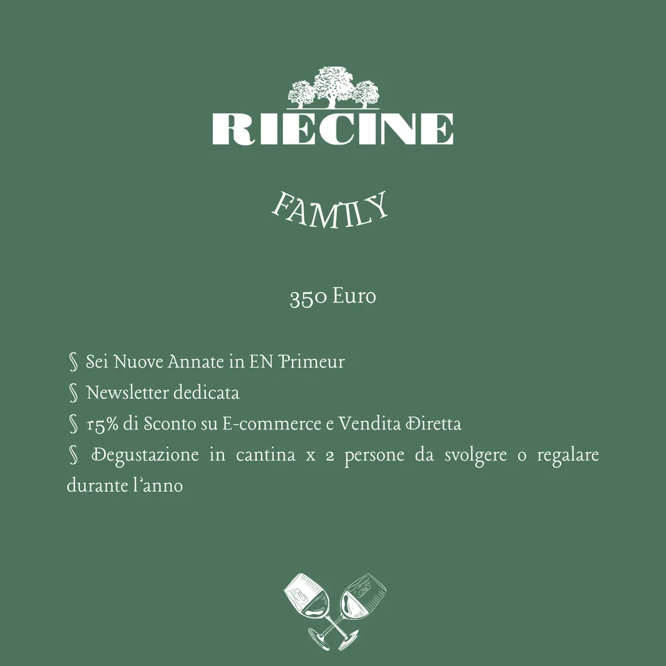 Riecine Wine Club Family degustazione vini cantina