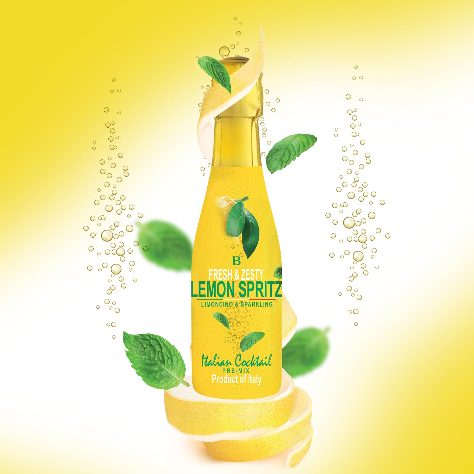 Bottega Lemon Spritz aperitivo 200 ml limone e menta