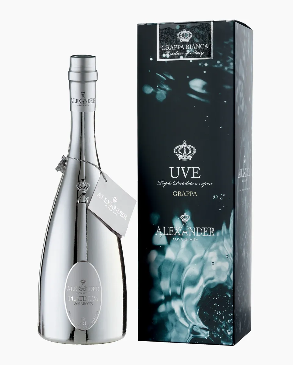 Bottega Platinum Grappa 70 cl invecchiata