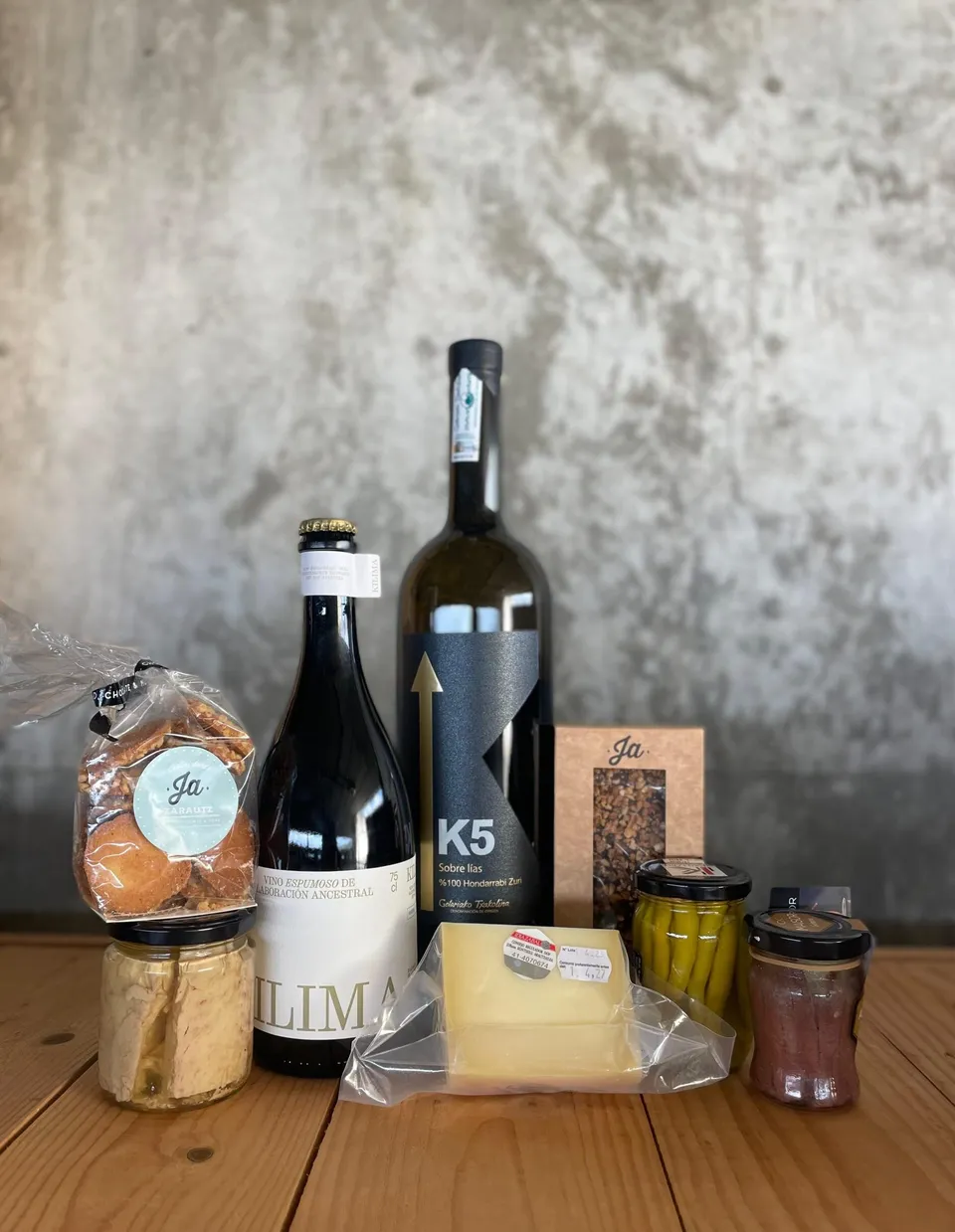 Bodega K5 Packs Basque Delicatessen confezione regalo magnum