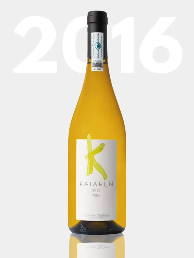 Bodega K5 Kaiaren 2016 vino bianco edizione limitata