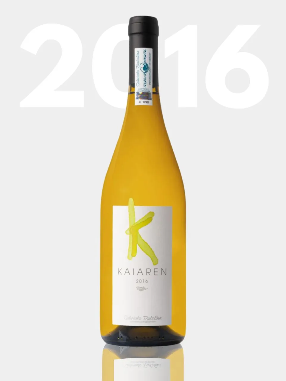 Bodega K5 Kaiaren 2016 vino bianco edizione limitata