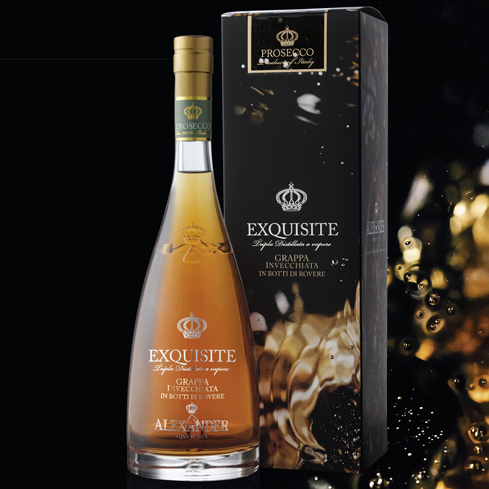 Bottega Alexander Exquisite Grappa Prosecco 700ml invecchiata
