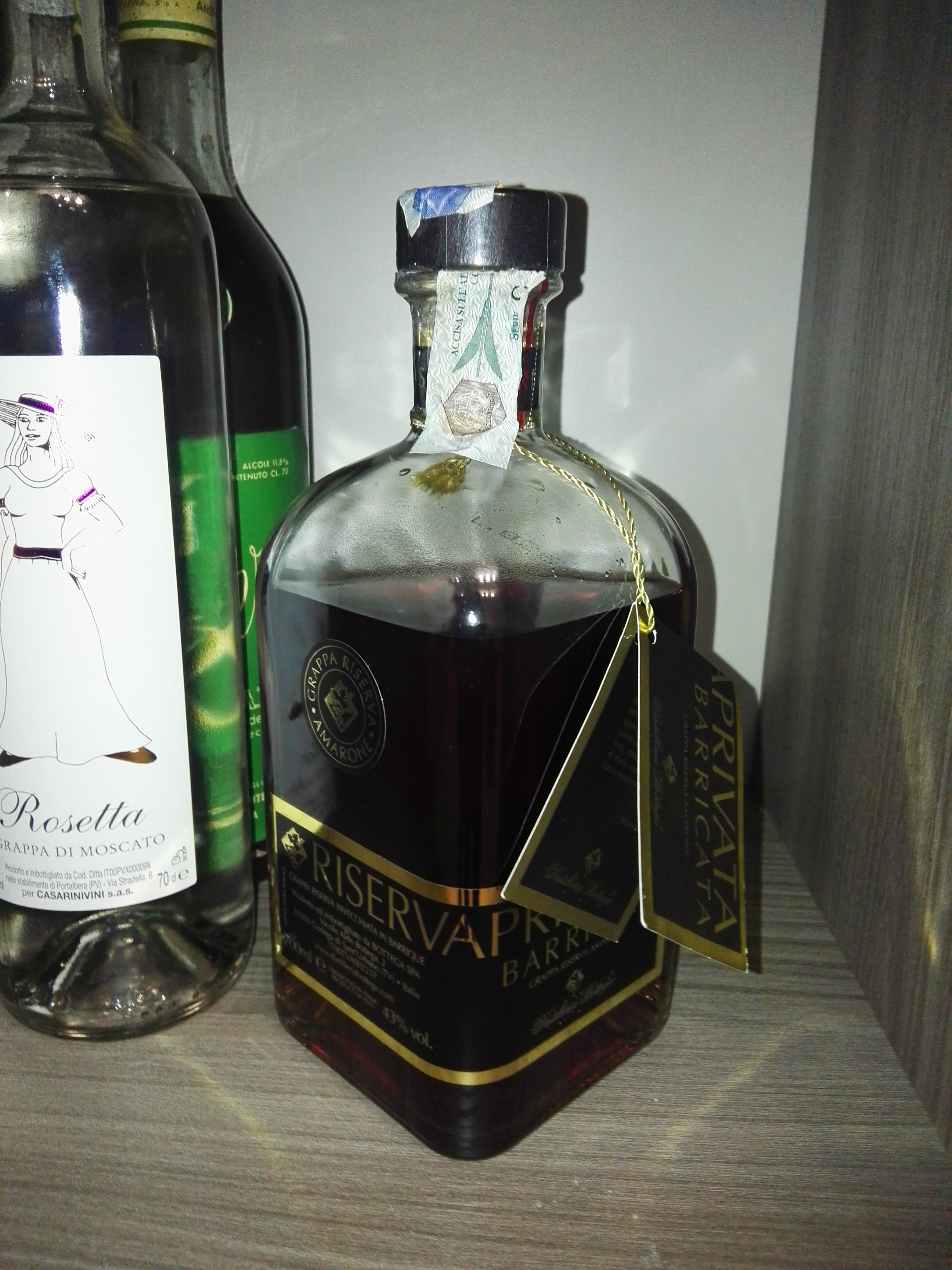 Bottega Riserva Privata Grappa Barricata Amarone 700ml con Astuccio