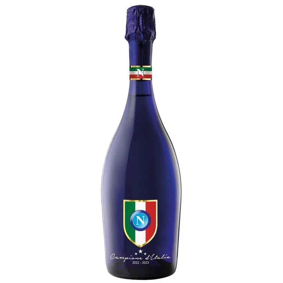 Bottega Prosecco DOC Napoli Scudetto Spumante Brut 750ml Blu