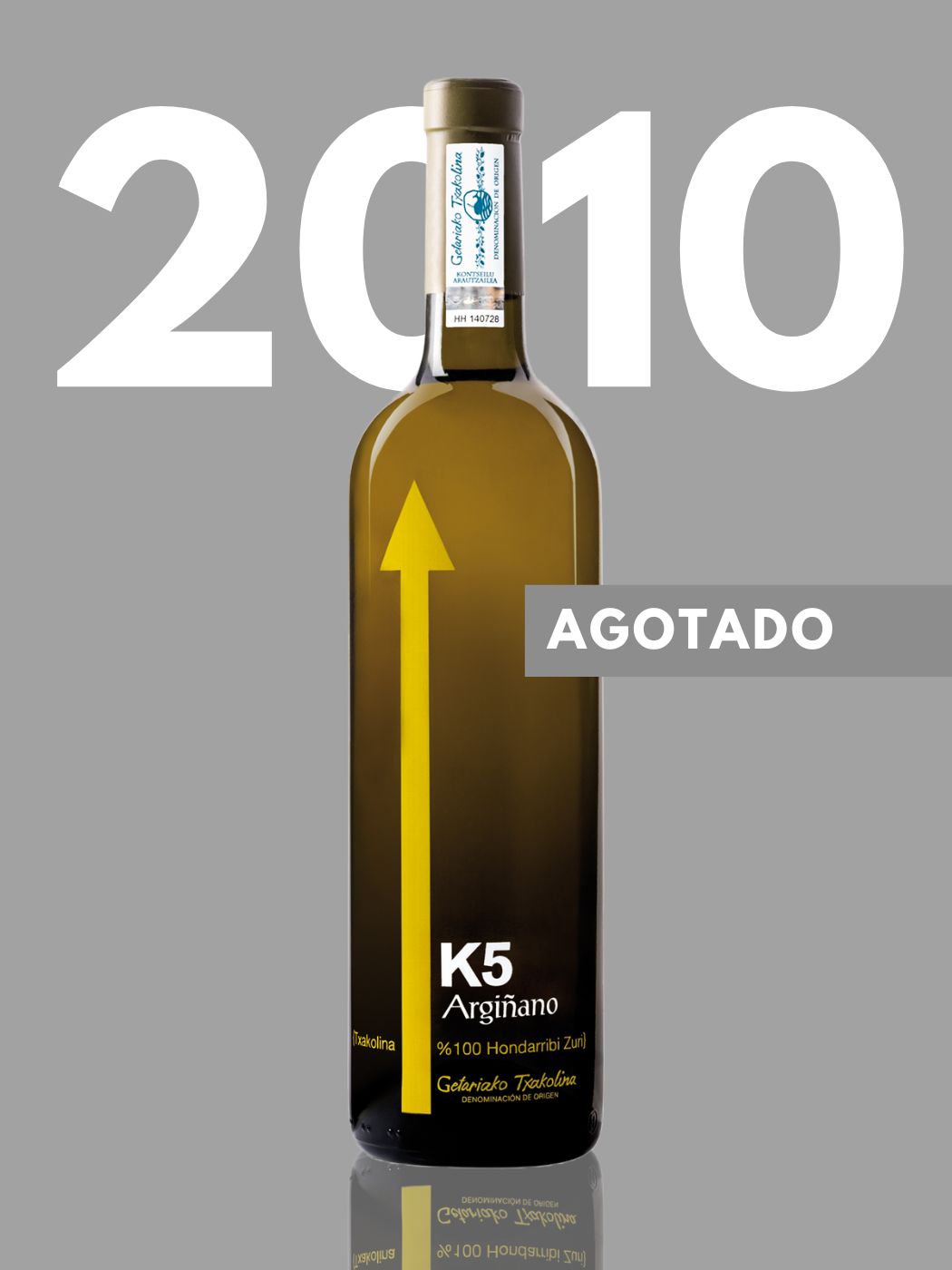 Bodega K5 K5 2010 Vino Bianco Txakoli 75 cl Minerale