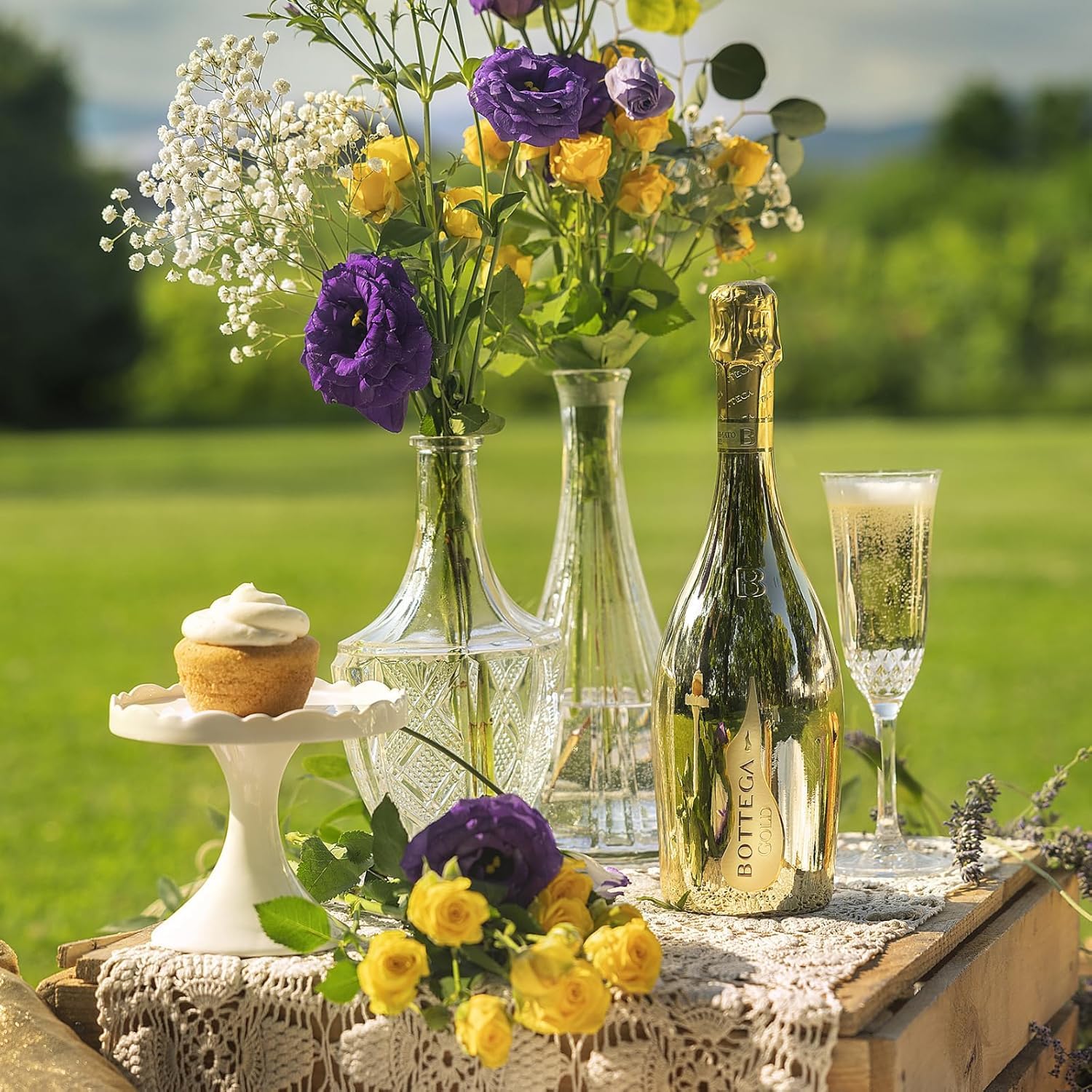 Bottega Gold Prosecco DOC Confezione 750ml+2 Calici