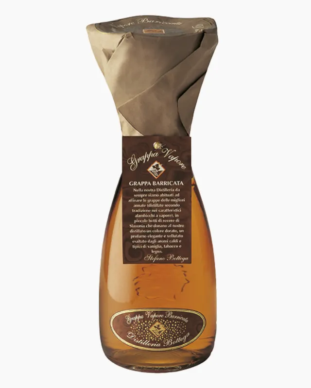 Bottega Vapore Grappa Barricata 70cl Legno
