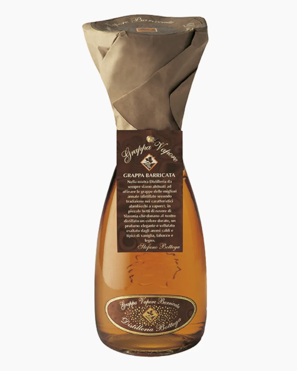Bottega Vapore Grappa Barricata 70cl Legno