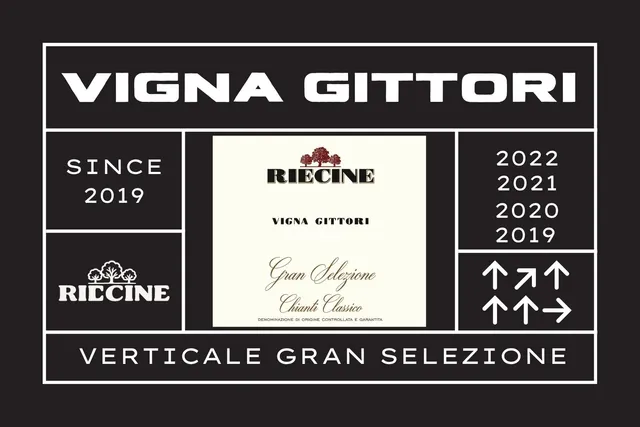 Riecine Vigna Gittori verticale vino rosso Gran Selezione