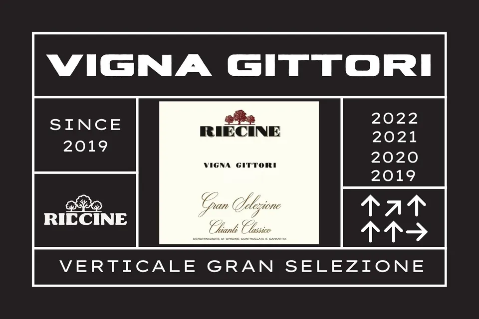 Riecine Vigna Gittori verticale vino rosso Gran Selezione