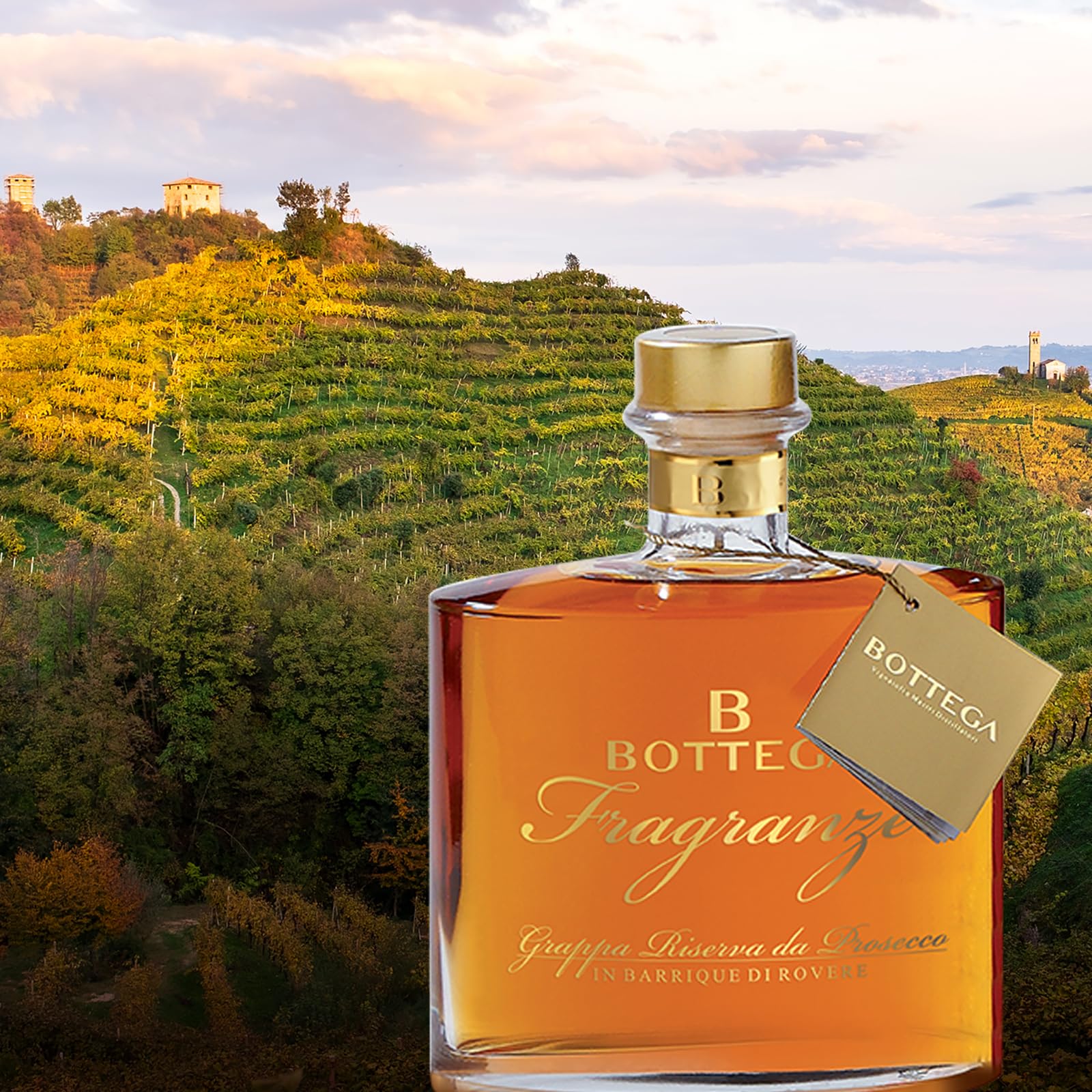 Bottega Fragranze grappa di Prosecco riserva 700 ml 38%
