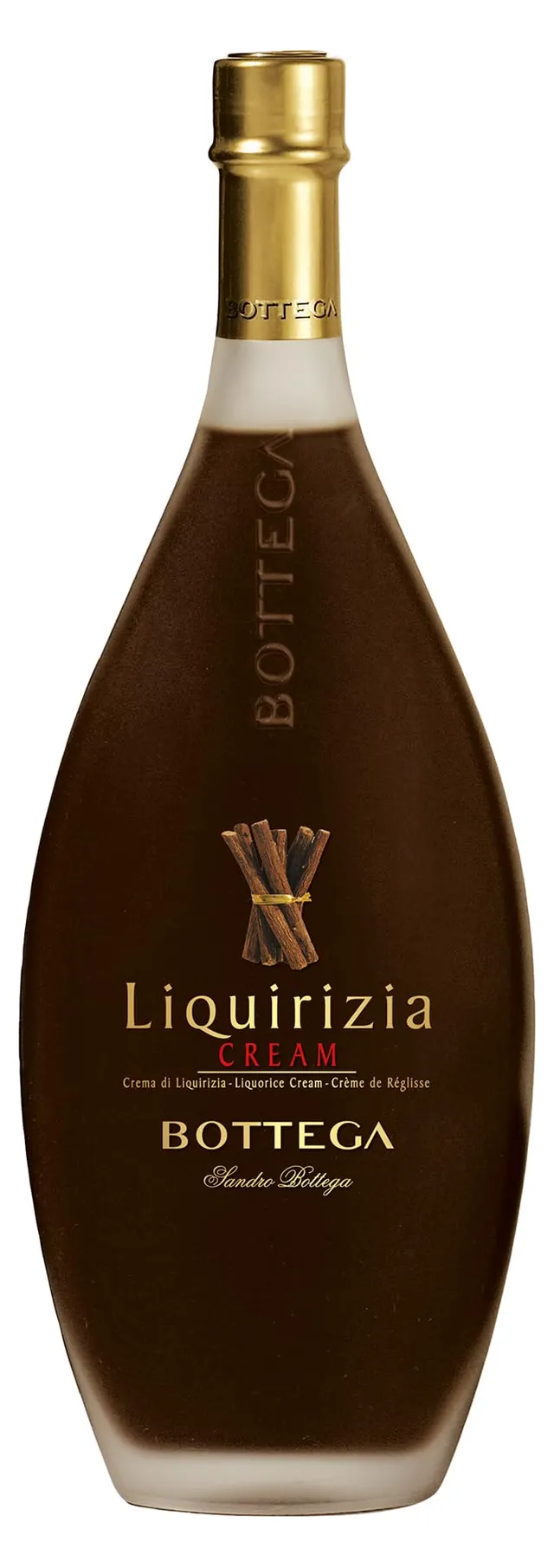 Bottega Crema Liquirizia Liquore Nero 500ml con Grappa