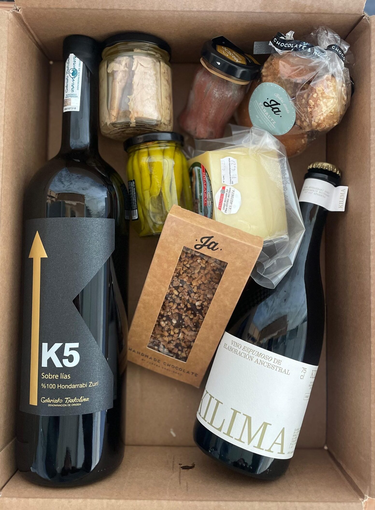 Bodega K5 Packs Basque Delicatessen confezione regalo magnum