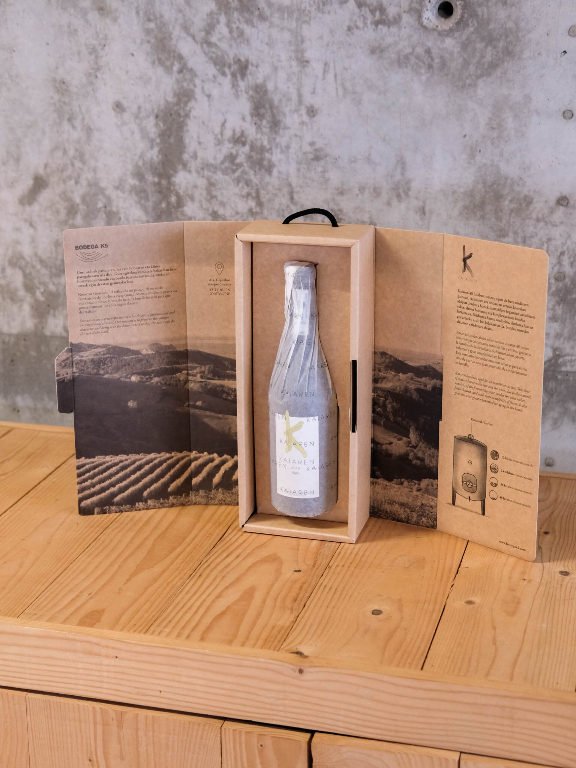 Bodega K5 Kaiaren 2016 vino bianco edizione limitata