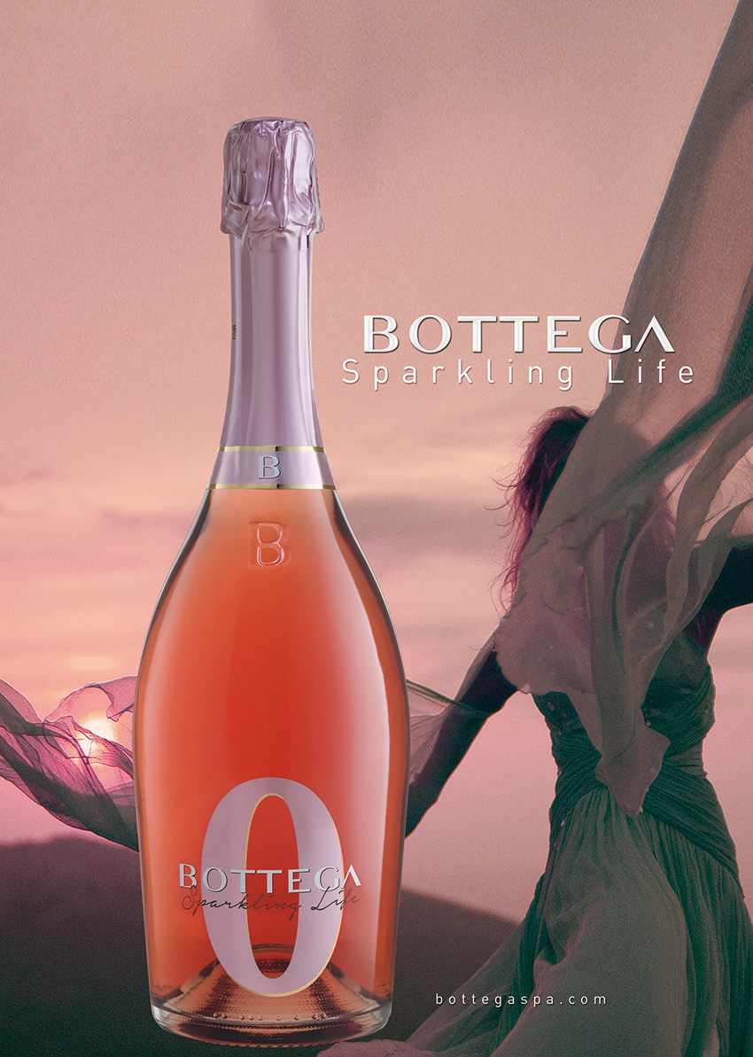 Bottega 0 Rosé analcolico 75 cl