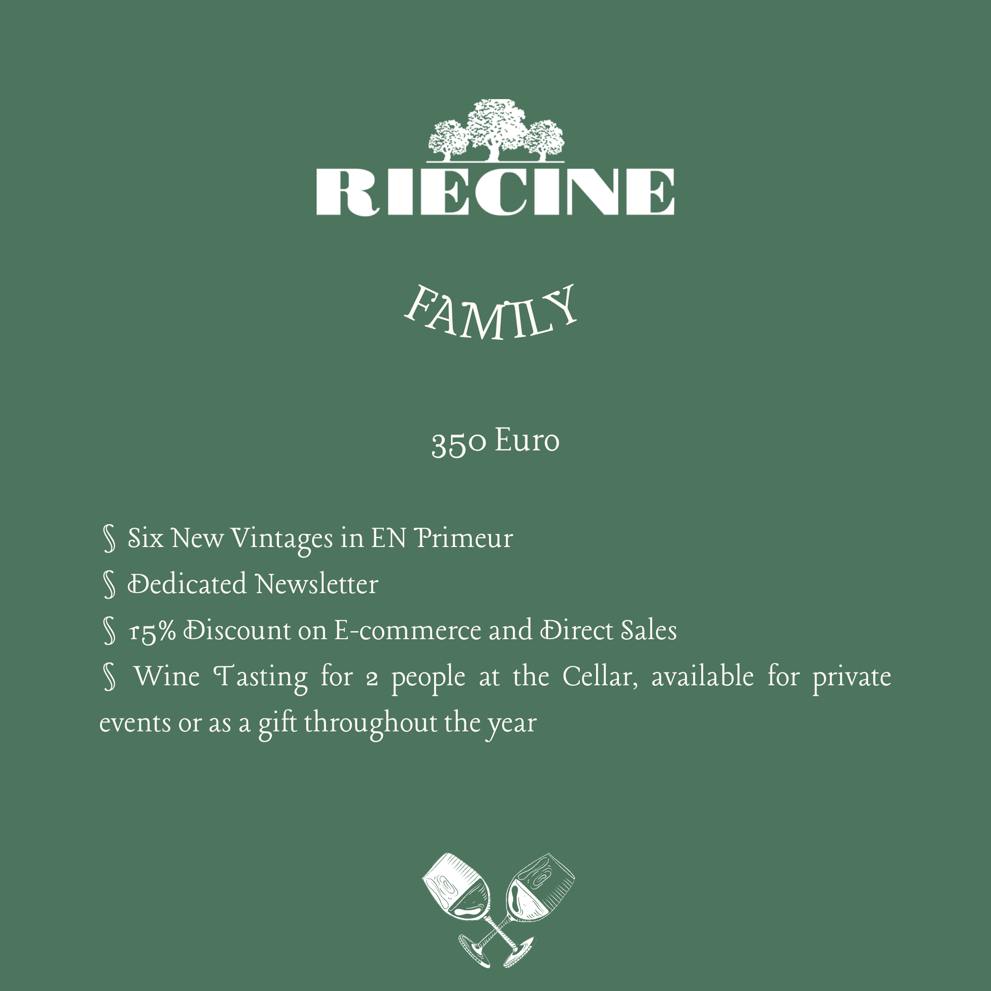 Riecine Wine Club Family degustazione vini cantina