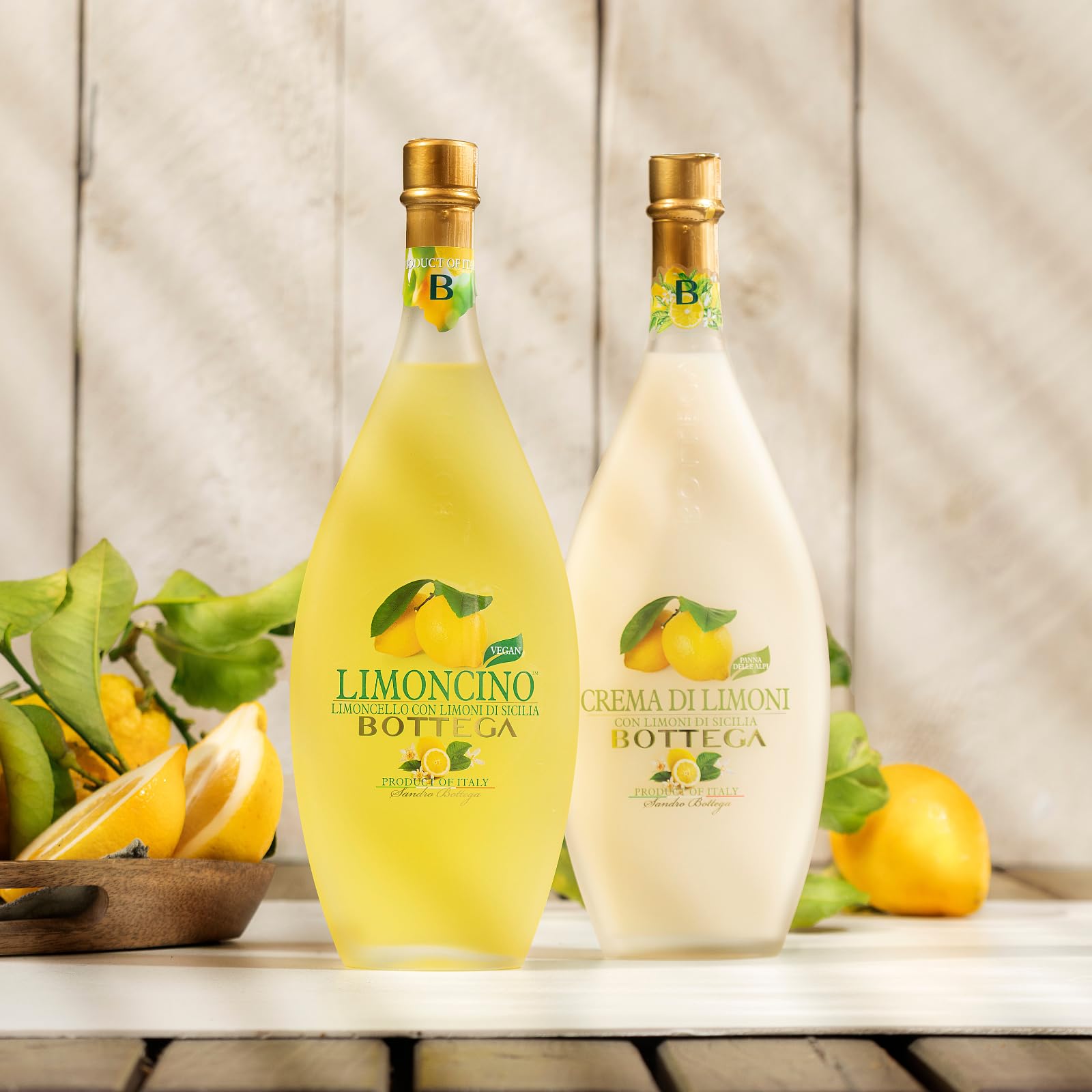 Bottega Cuor di Limone liquore e crema 2x500 ml