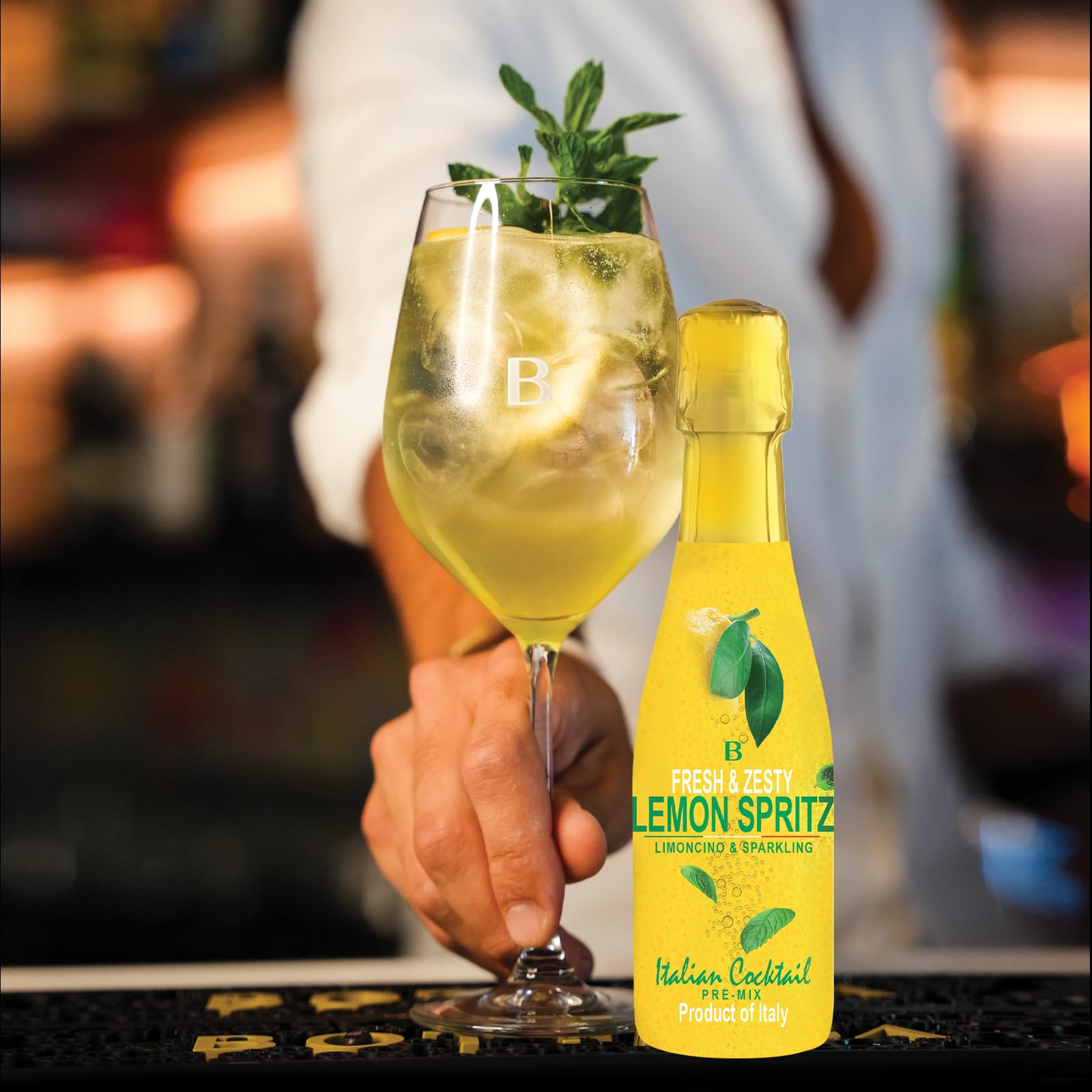Bottega Lemon Spritz aperitivo 200 ml limone e menta