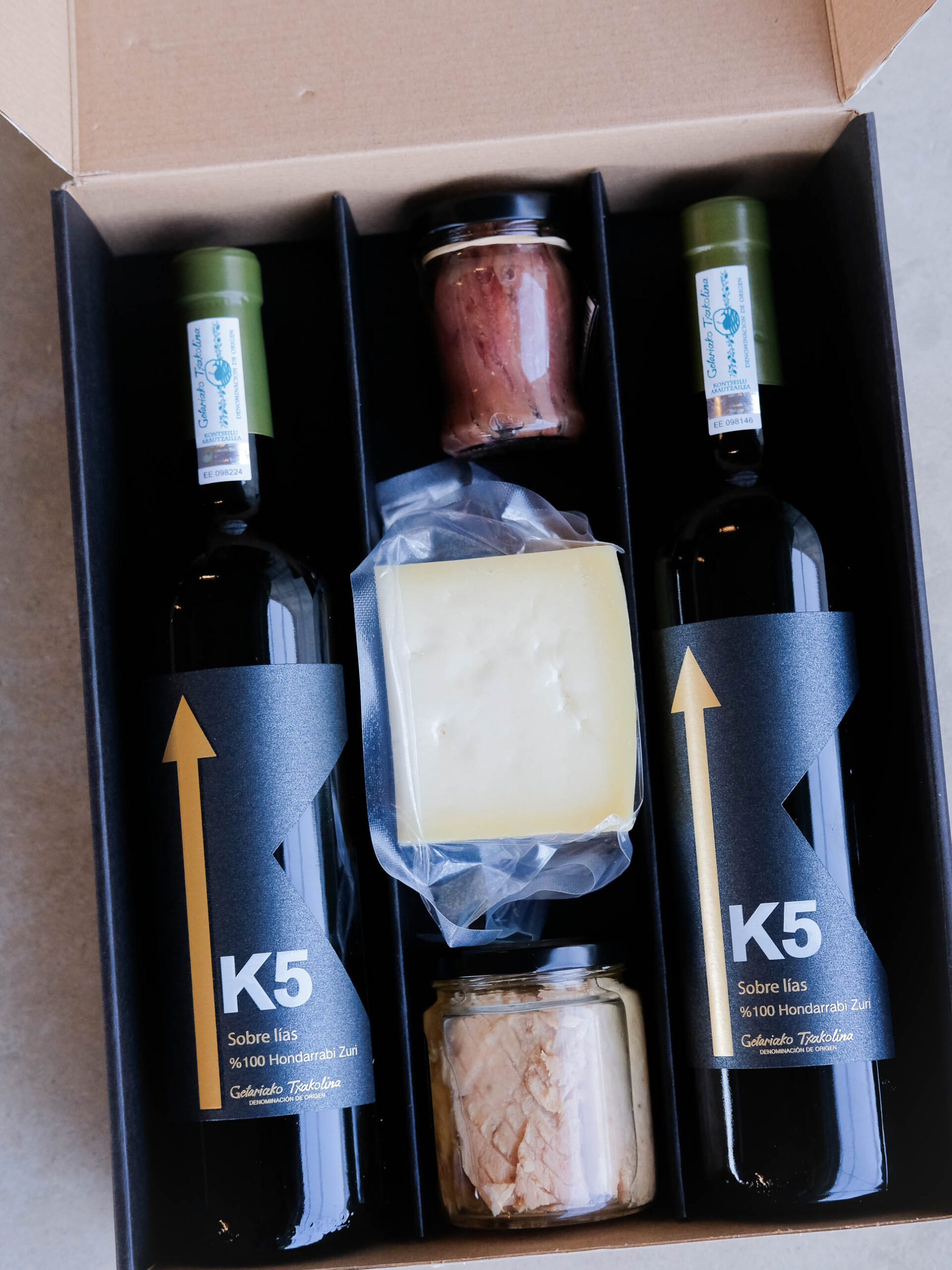 Bodega K5 Packs Getaria Aia confezione 2 bottiglie aperitivo