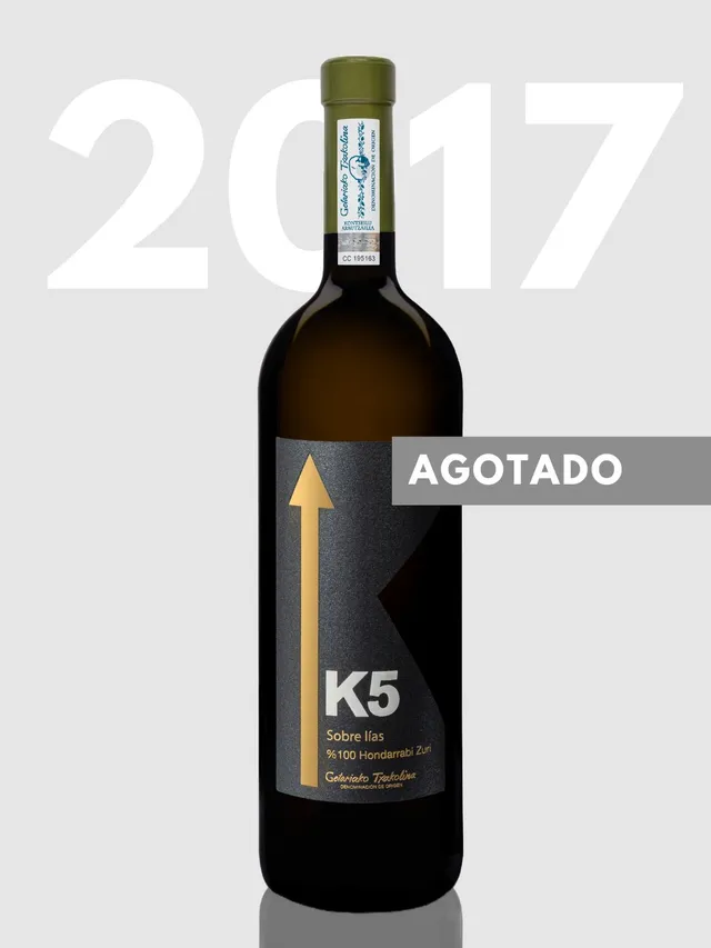 Bodega K5 K5 2017 vino bianco txakoli 75 cl