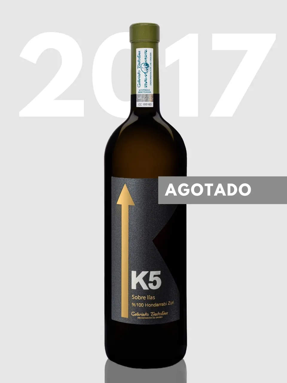 Bodega K5 K5 2017 vino bianco txakoli 75 cl