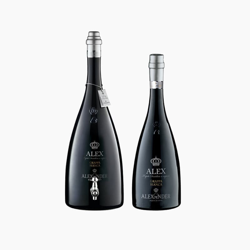 Bottega Grappa Alex Bianca Distillato 70 cl