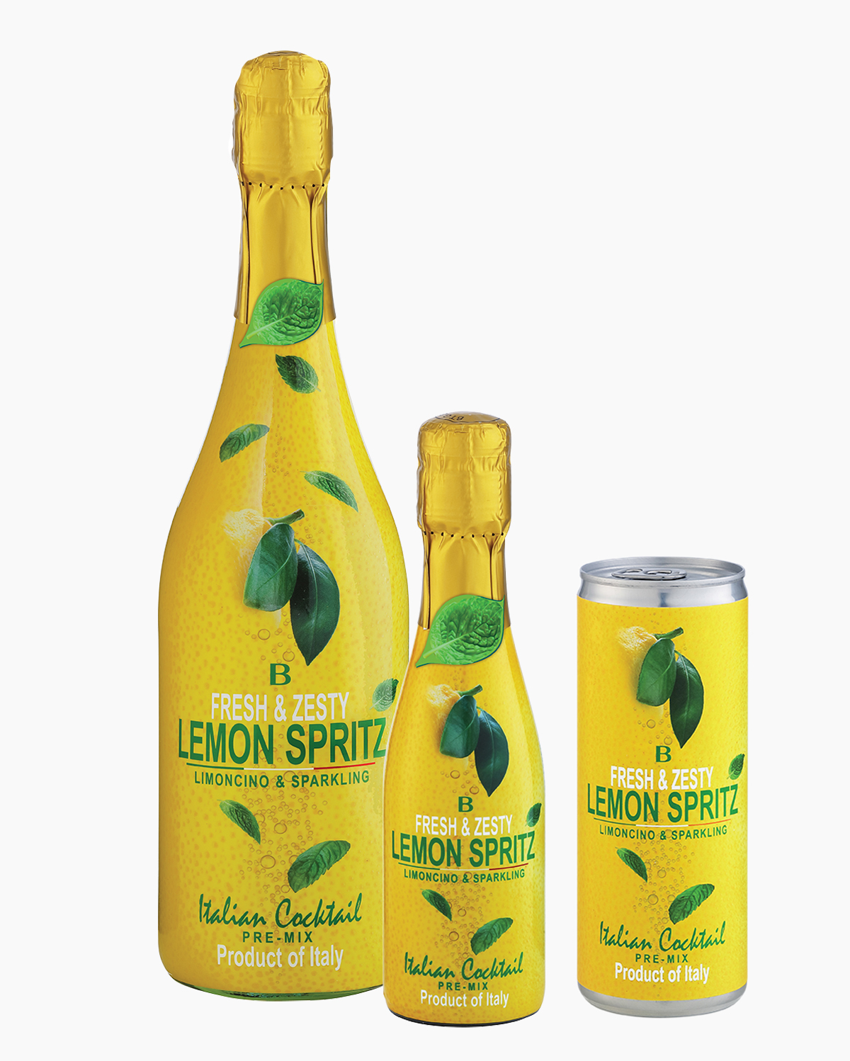 Stefano Bottega Premix Lemon Spritz cocktail 750 ml