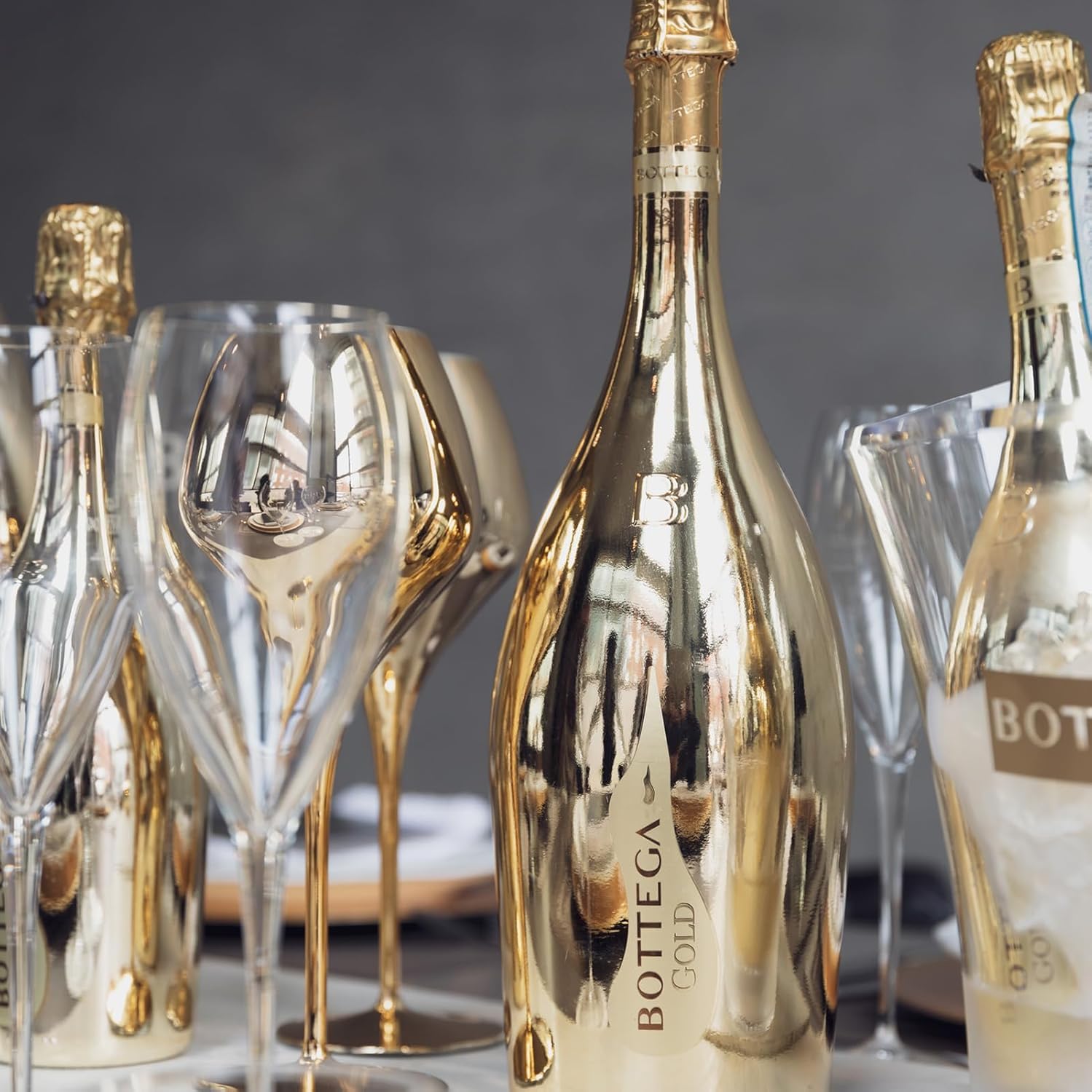 Bottega Gold Prosecco DOC Confezione 750ml+2 Calici