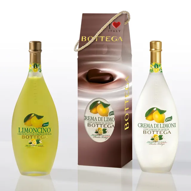 Bottega Cuor di Limone liquore e crema 2x500 ml
