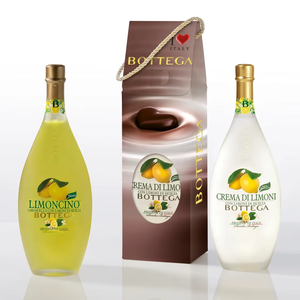 Bottega Cuor di Limone liquore e crema 2x500 ml