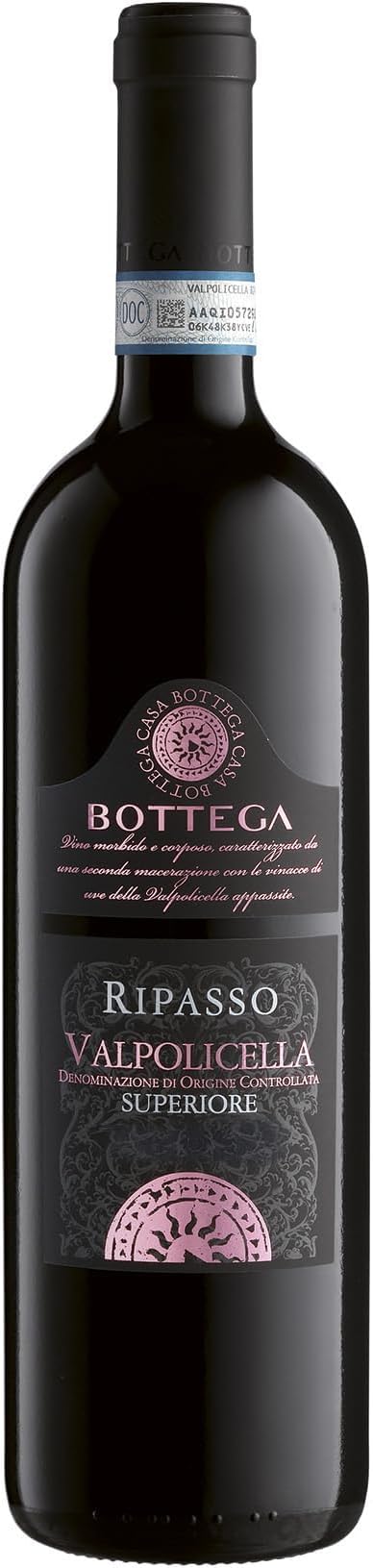 Bottega Prêt-à-Porter Amarone Riserva vino rosso astuccio pelle 750ml