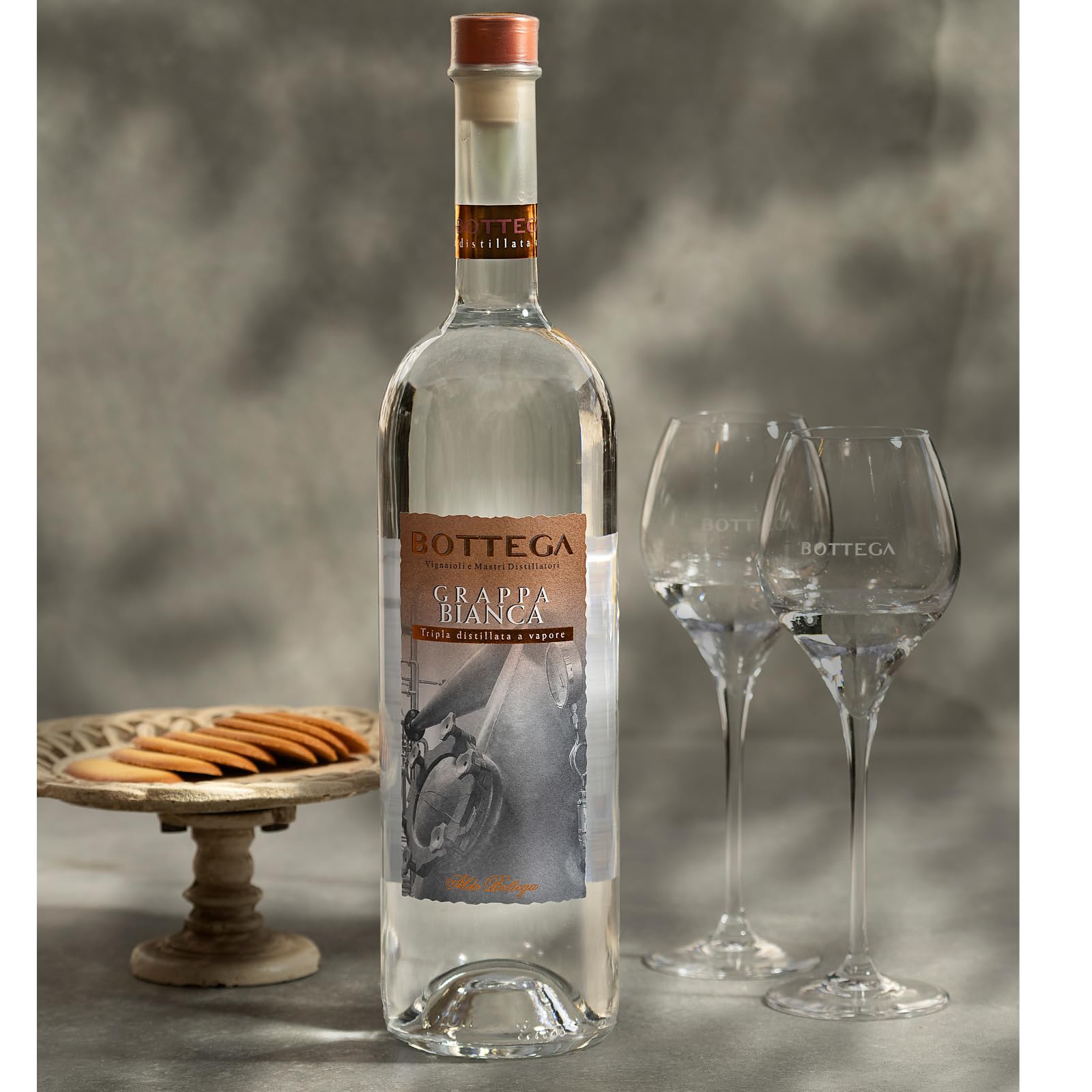 Bottega Aldo Bianca Grappa 1000ml tripla distillata