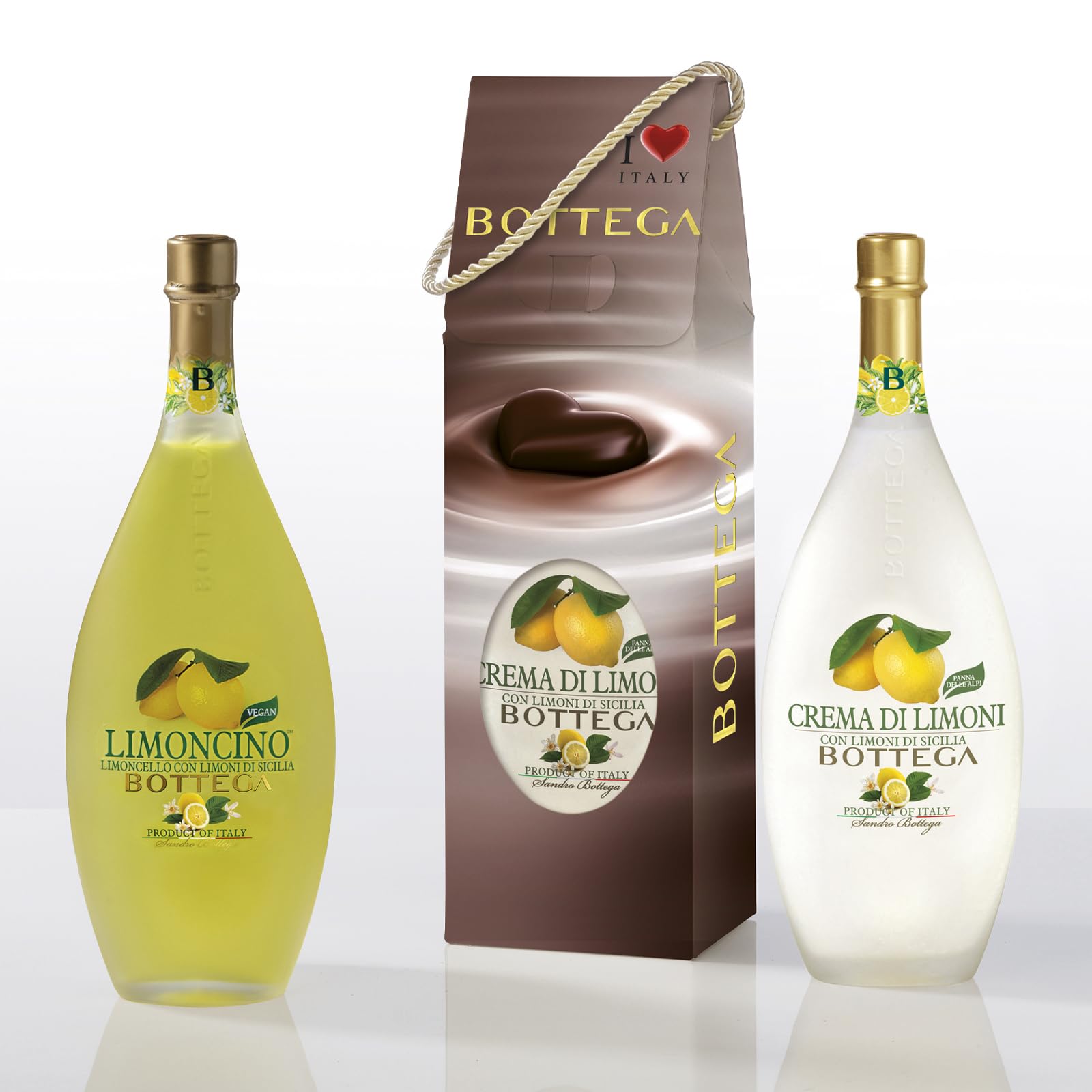 Bottega Cuor di Limone liquore e crema 2x500 ml