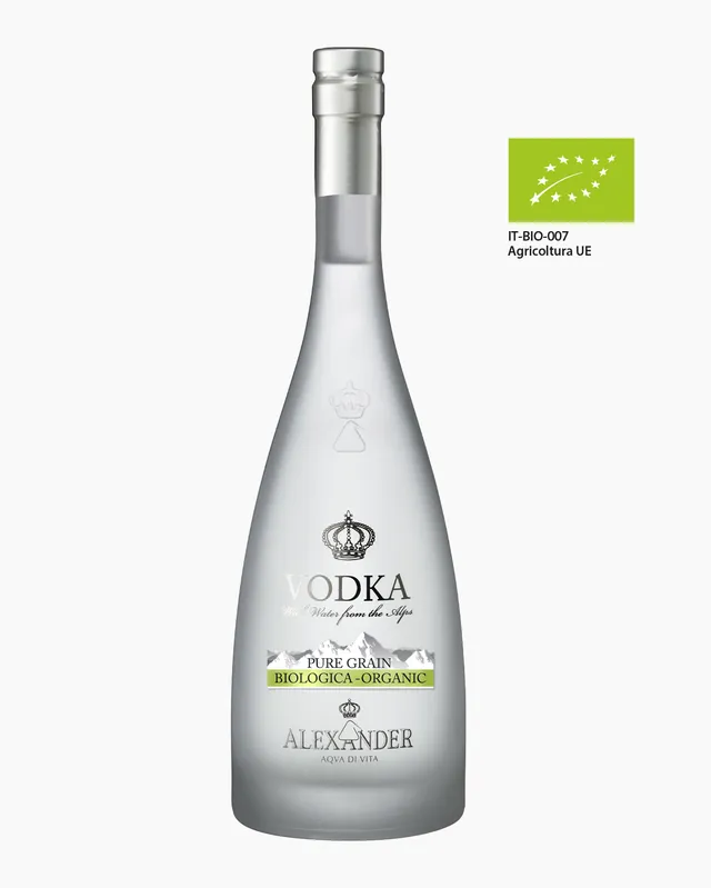 Stefano Bottega Colors Vodka Bio Alexander bottiglia