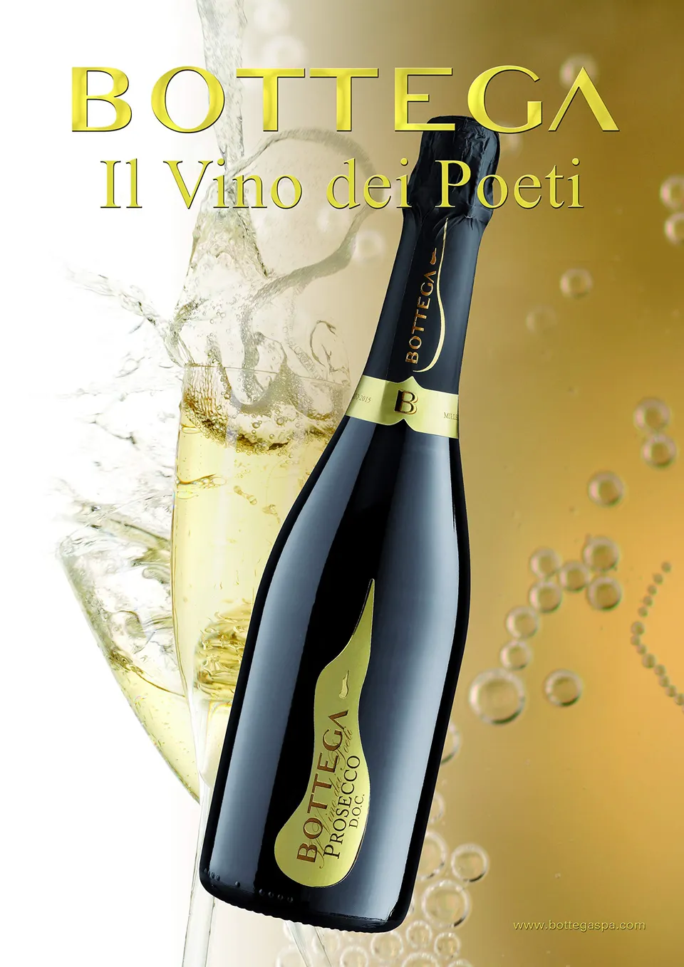 Bottega Poeti Prosecco DOC Spumante 750ml Glera