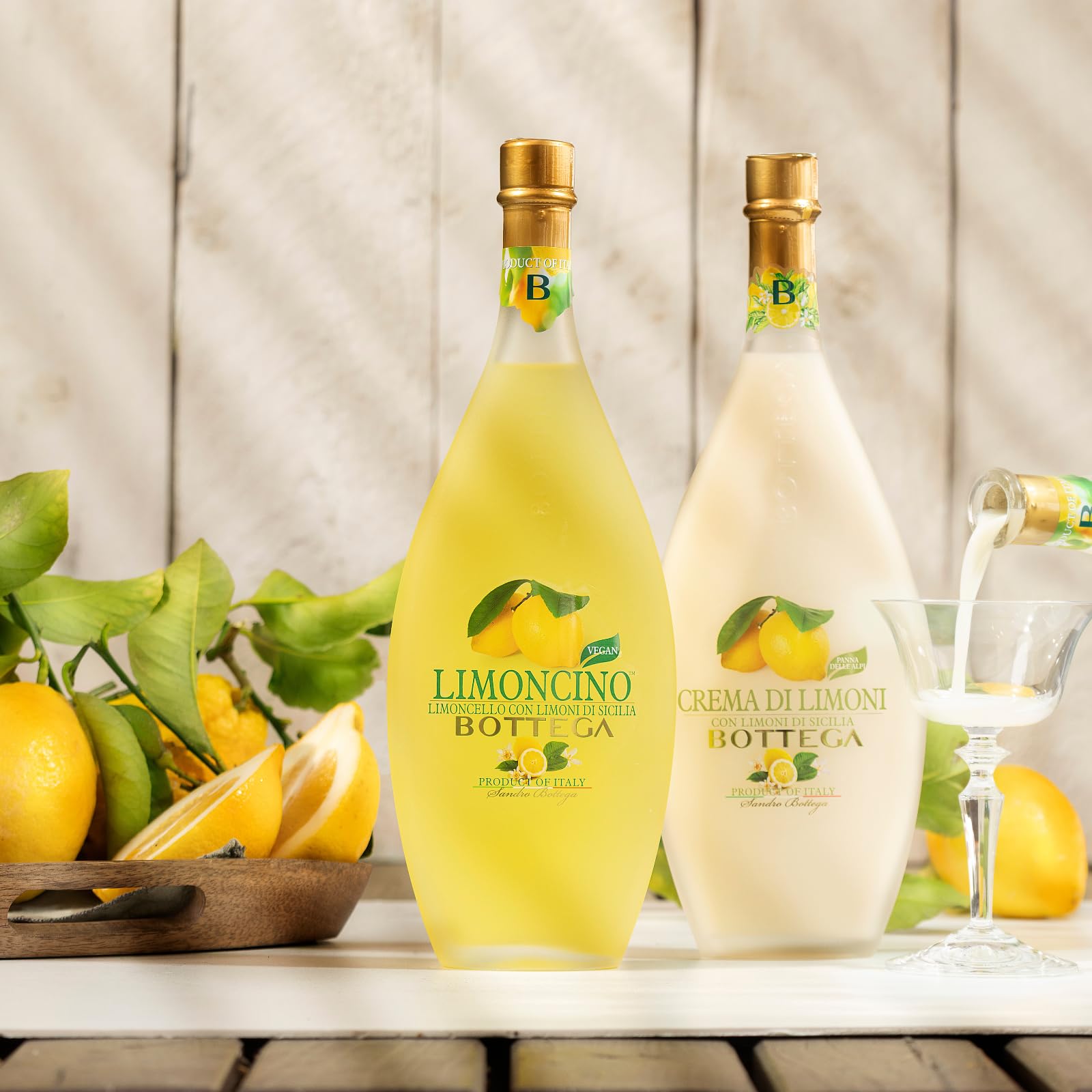 Bottega Cuor di Limone liquore e crema 2x500 ml