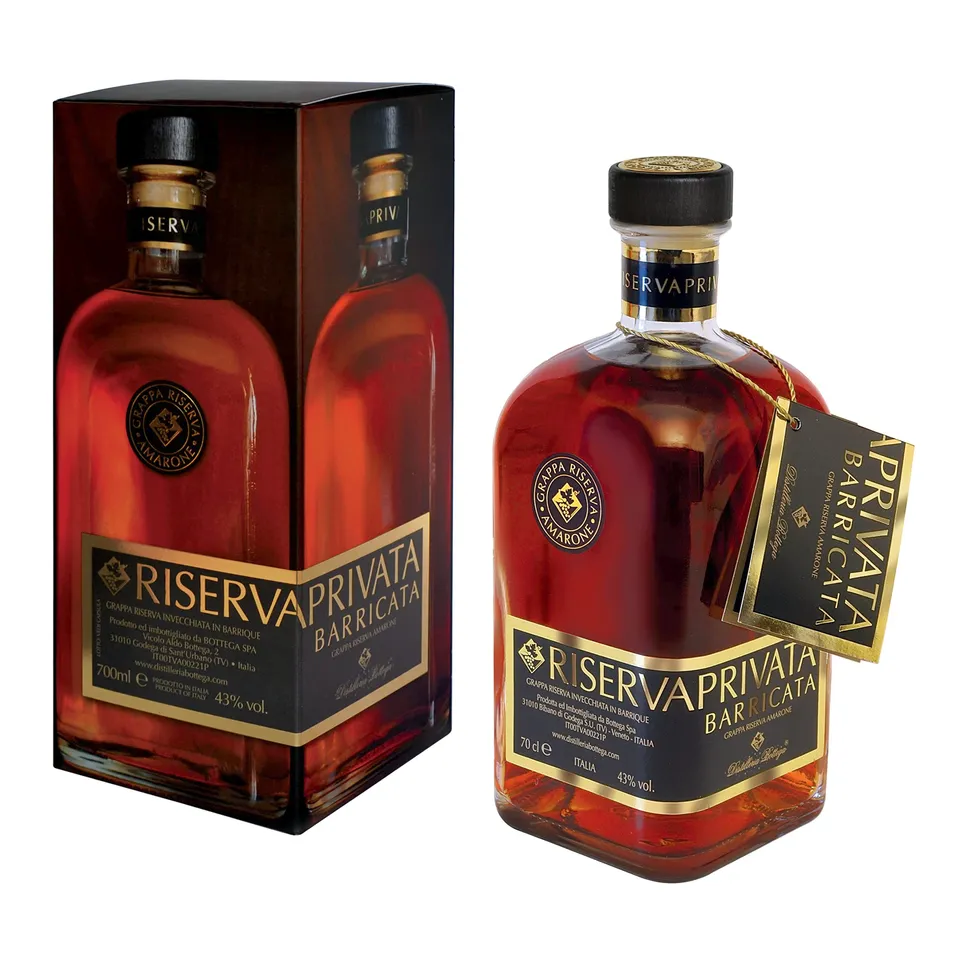 Bottega Riserva Privata Grappa Barricata Amarone 700ml con Astuccio