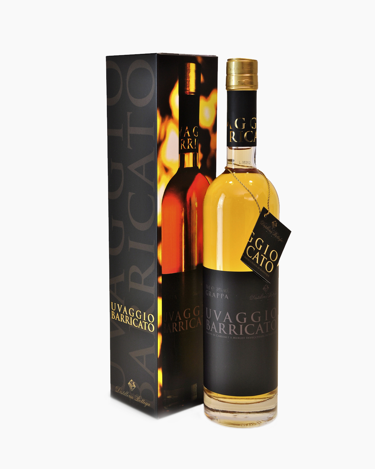 Stefano Bottega Uvaggio Barricato Grappa 70 cl