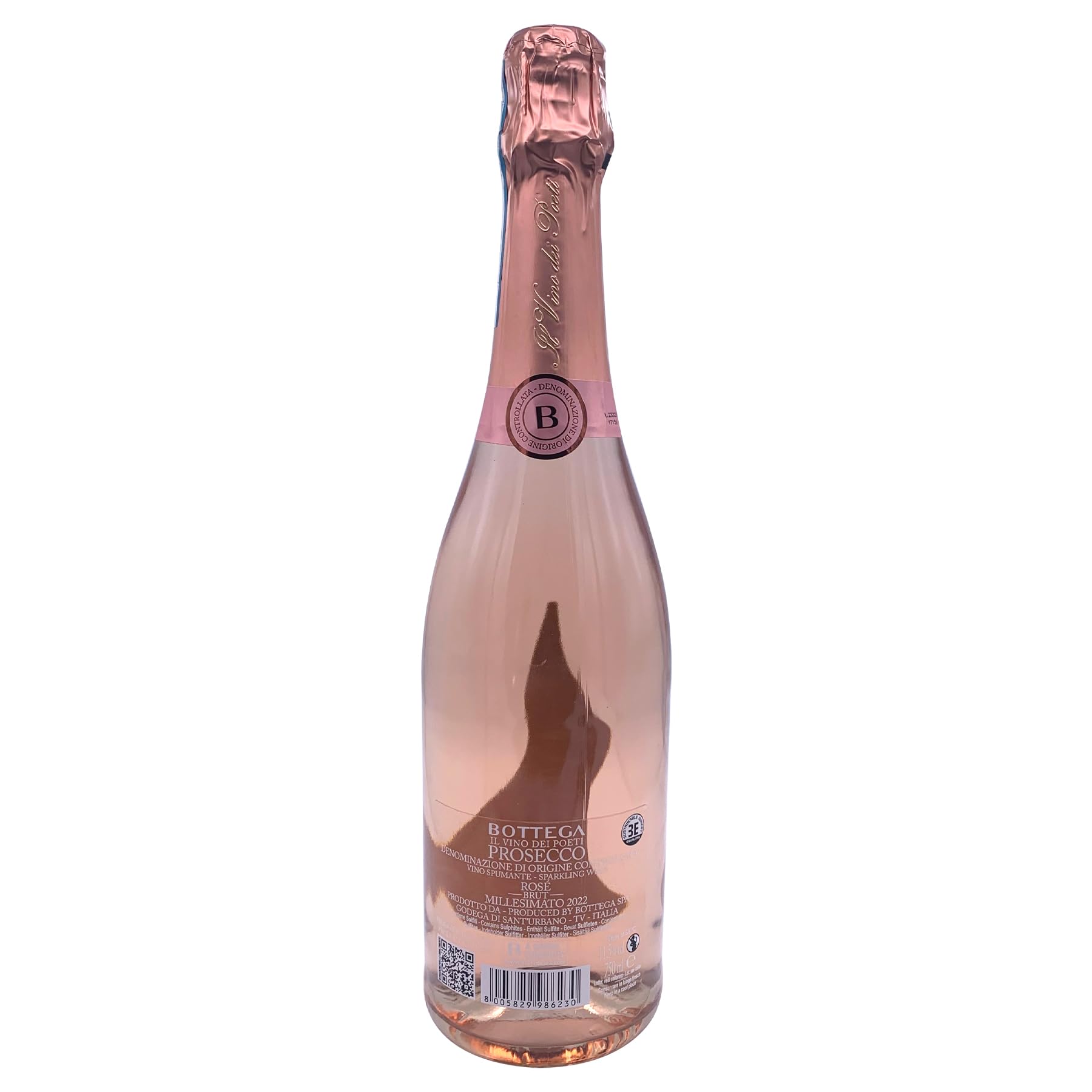 Bottega Il Vino dei Poeti Prosecco Rosé DOC brut 750ml