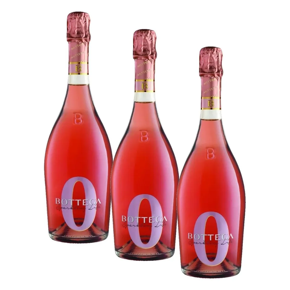 Bottega Sparkling Life 0 Rosé analcolico 750 ml x3