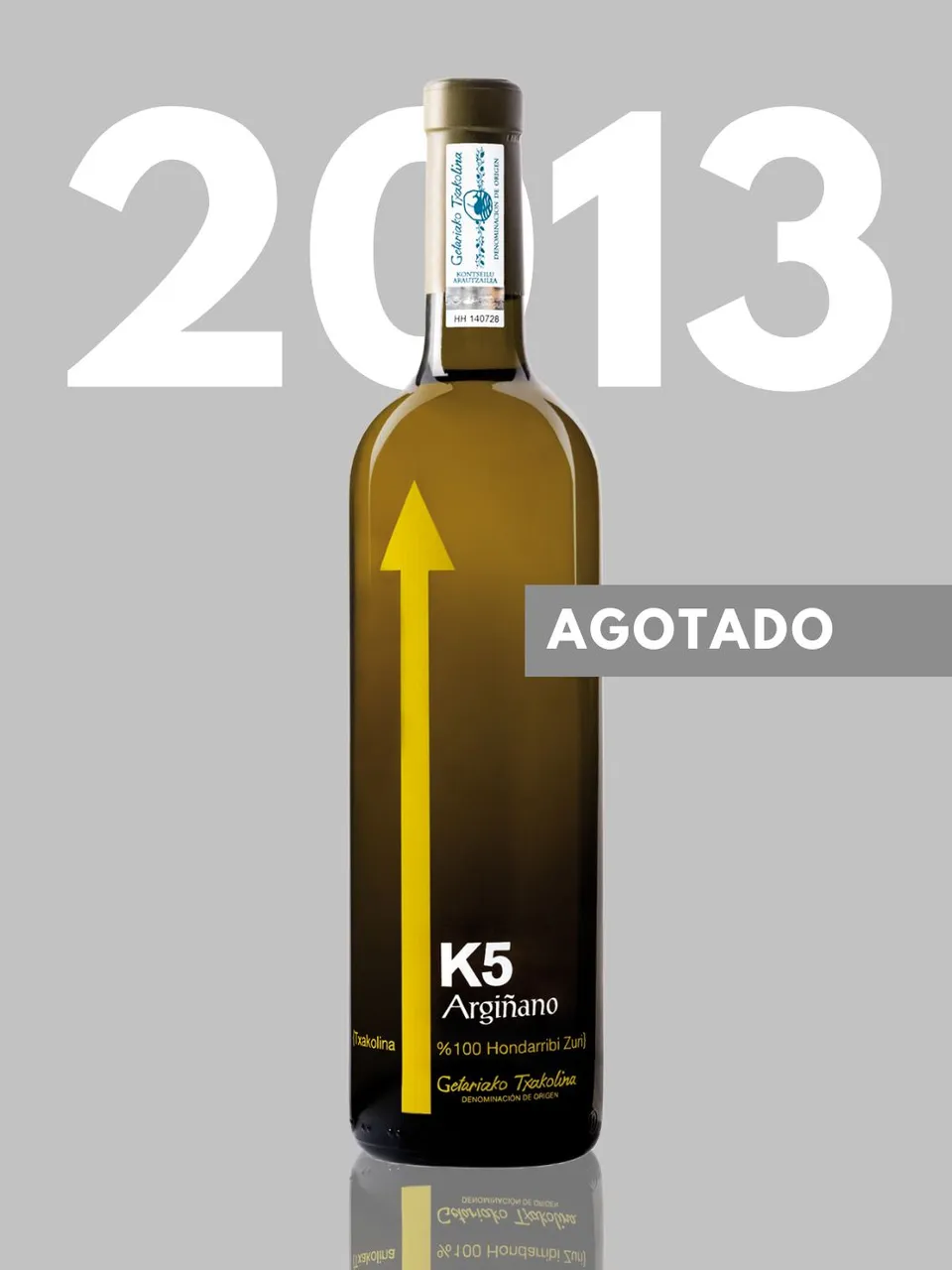 Bodega K5 K5 2013 Vino Bianco Txakoli 75 cl 8 Mesi