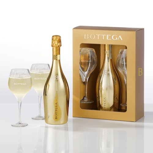 Bottega Gold Prosecco DOC Confezione 750ml+2 Calici